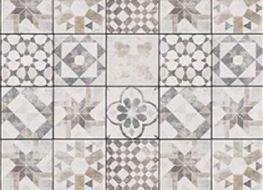 Crédence Décor carreau de mosaïque Faro, gris intense