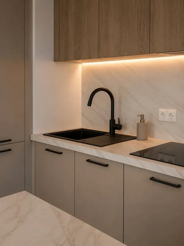 Cuisine réalisée à Paris 7 (projet 2) par Cuisines ELITE, vue 1 sur 3