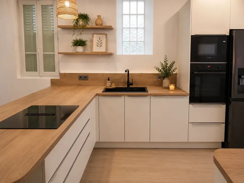 Cuisine réalisée à Eaubonne (projet 4) par Cuisines ELITE